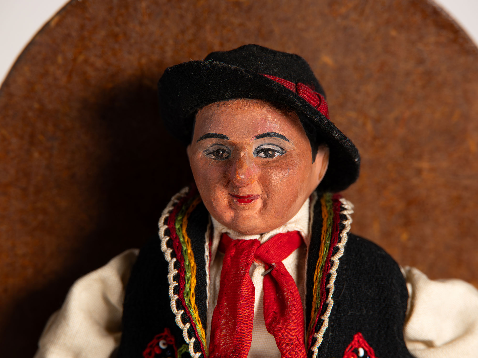 Croatian and Serbian traditional costume dolls